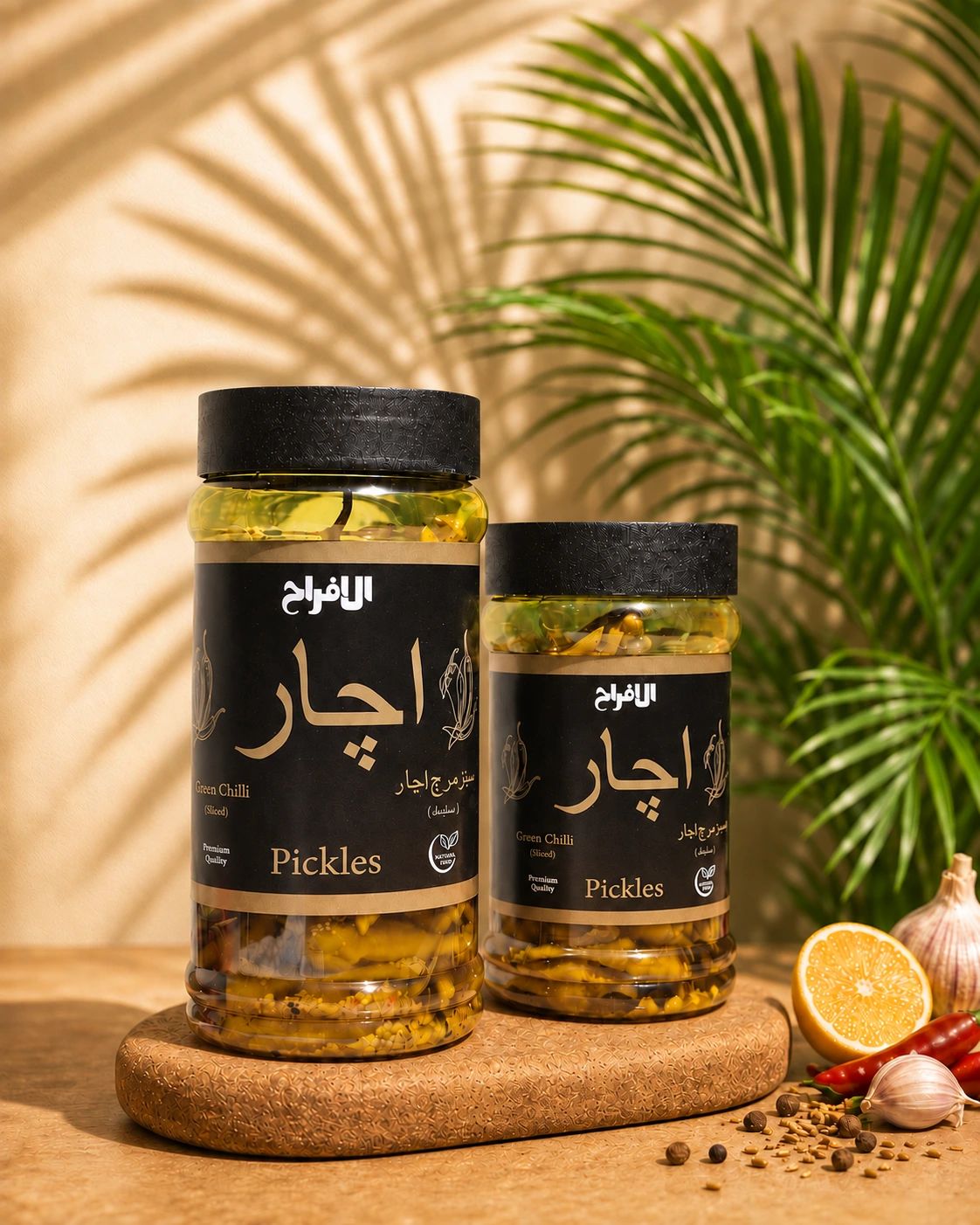 Hari Mirch ka Achar / Green Chilli Pickles - Image 3